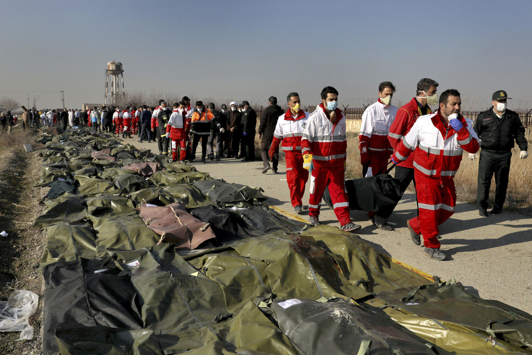 APTOPIX Iran Plane Crash